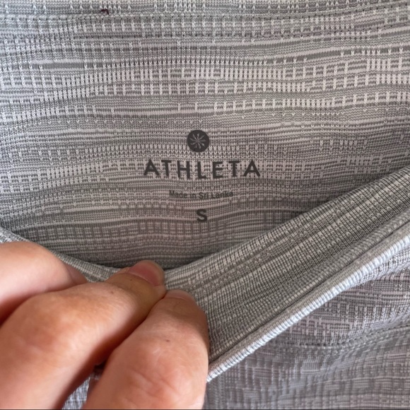 ATHLETA Light Gray Leggings - Picture 3 of 5